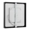 Paulmann Abia panel LED 30x30 cm 2.700K negro