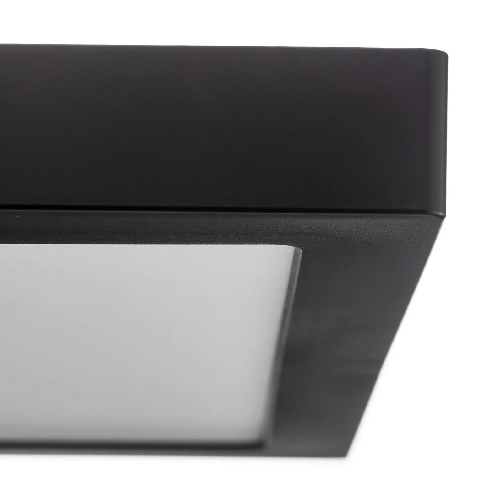 Paulmann Abia panel LED 30x30 cm 2.700K negro