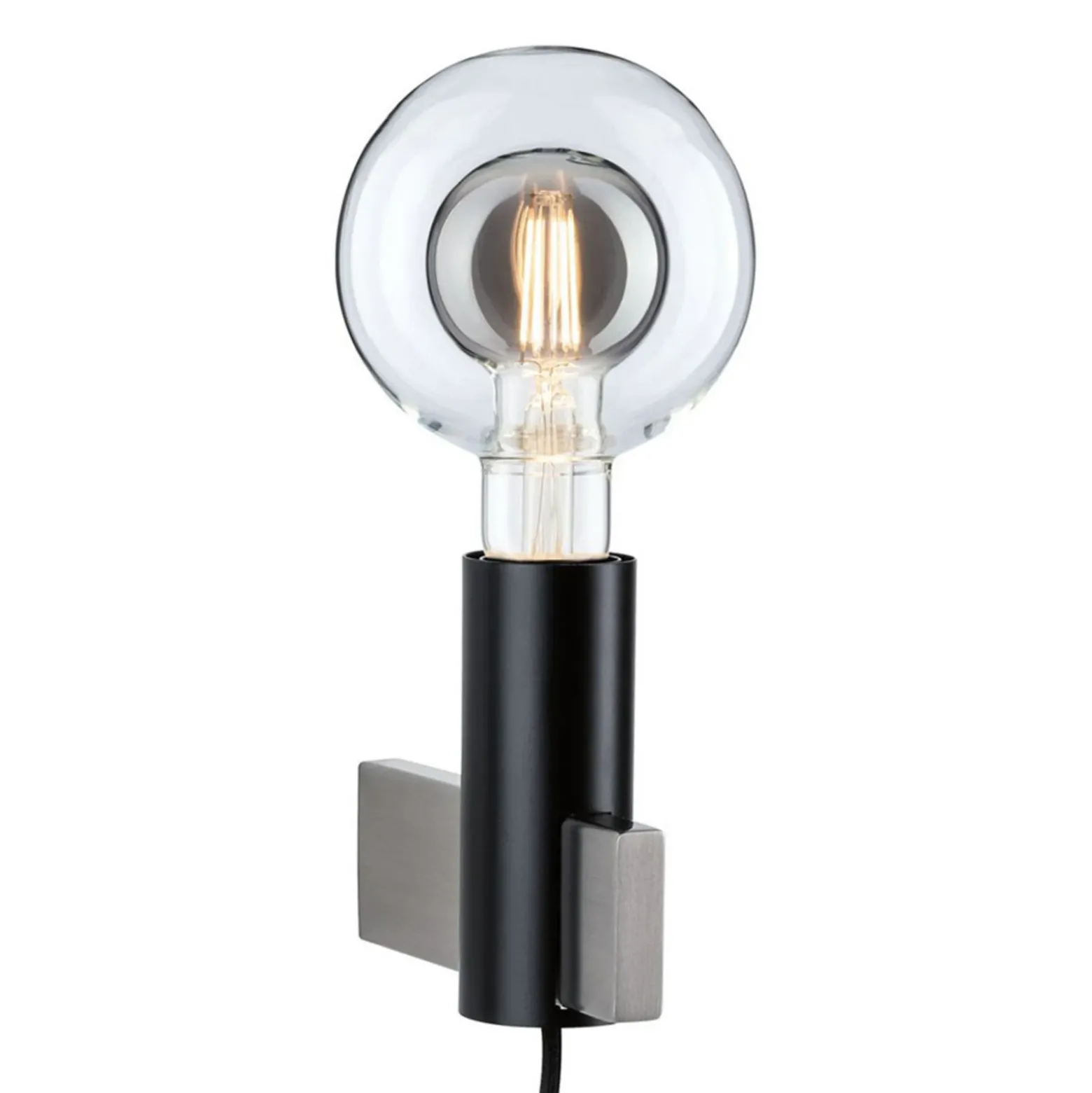 Paulmann Aik aplique con cable y enchufe