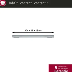 Paulmann Alimentación central URail Zigbee, cromo mate, largo