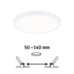 Paulmann Areo panel dim 3 redondo 840 white 17,5cm