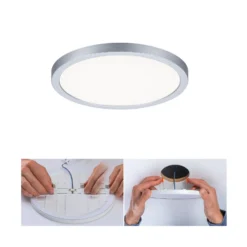 Paulmann Areo panel dim 3 redondo 840 cromo 17,5cm