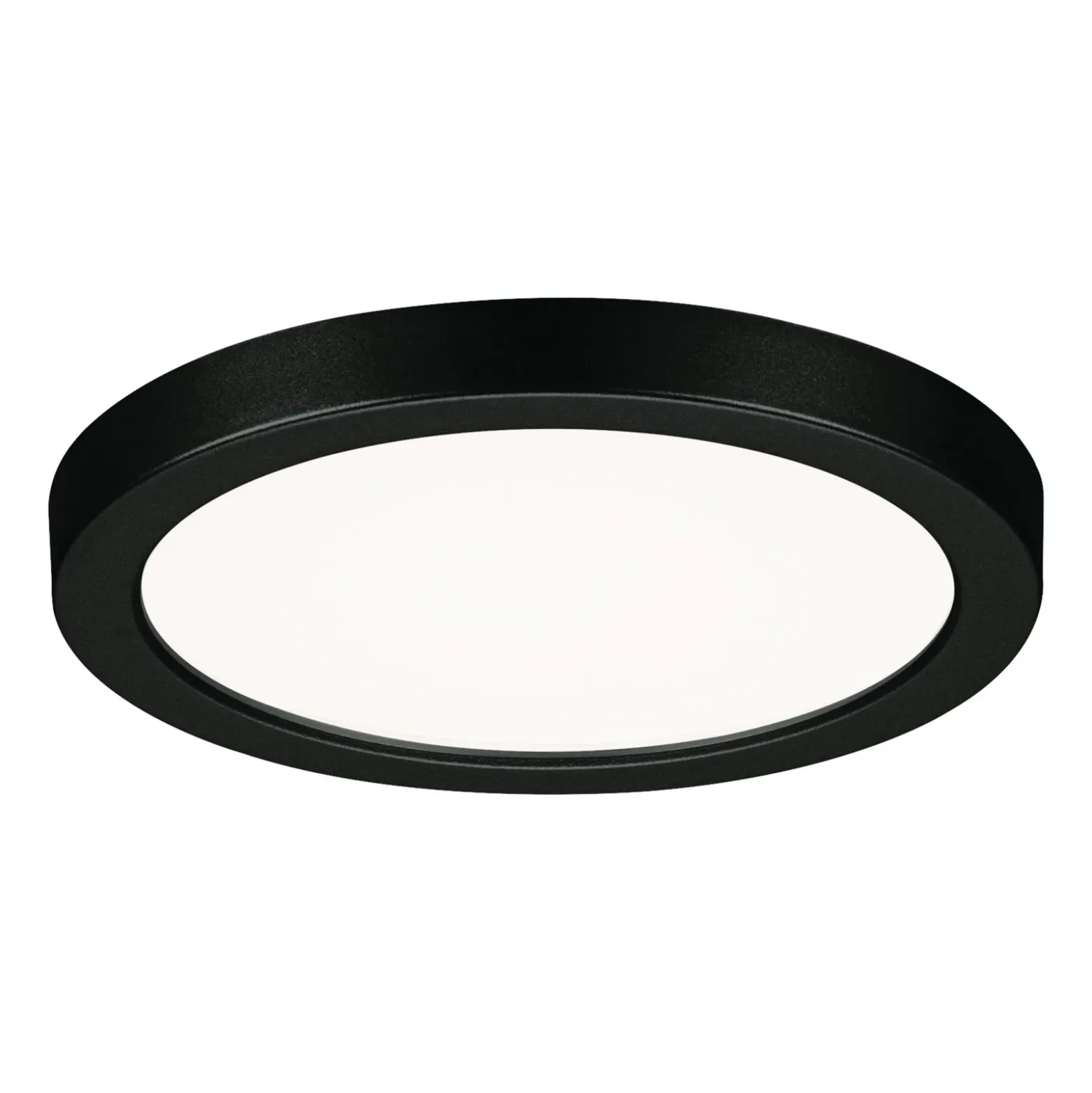 Paulmann Areo panel LED redondo negro 4000K Ø11,8cm