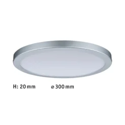 Paulmann Atria lámpara LED de techo Ø30cm cromo