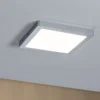Paulmann Atria plafón 2.700 K 22x22cm cromo mate