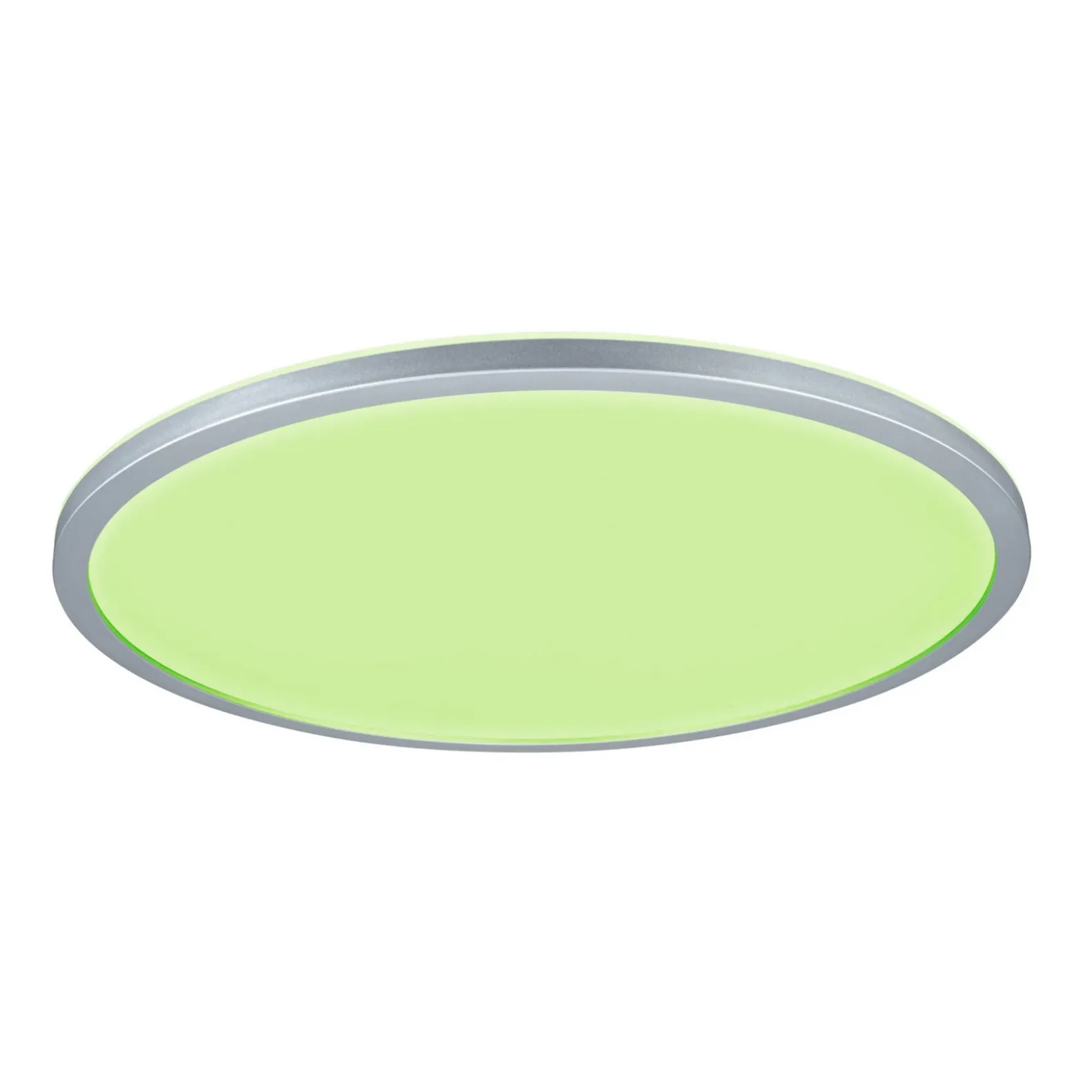 Paulmann Atria Shine Panel dim cromo RGBW Ø42cm
