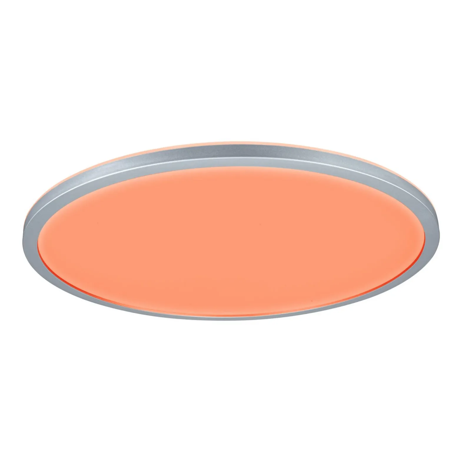 Paulmann Atria Shine Panel dim cromo RGBW Ø42cm