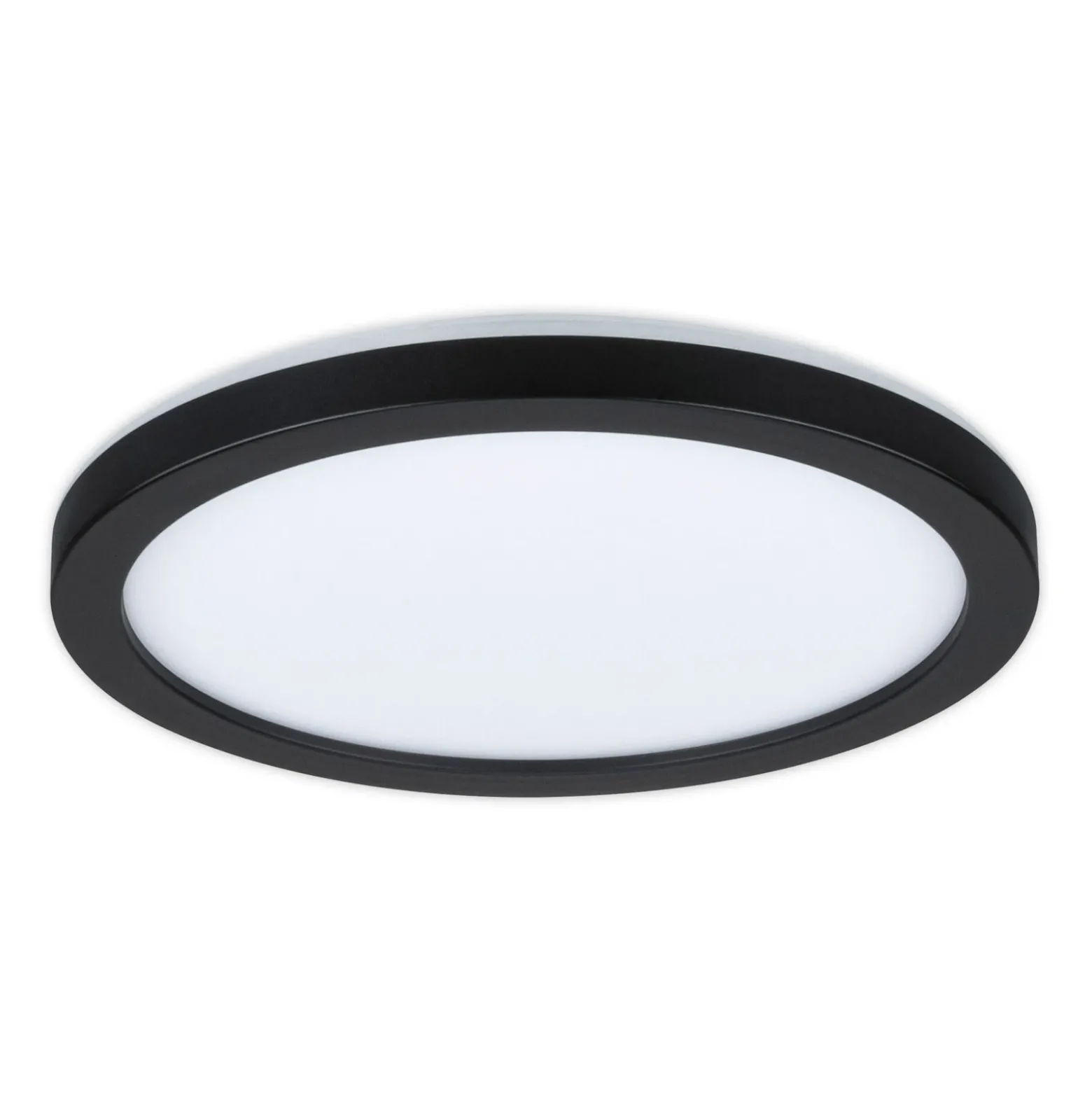 Paulmann Atria Shine Panel on/off Black 840 Ø19cm