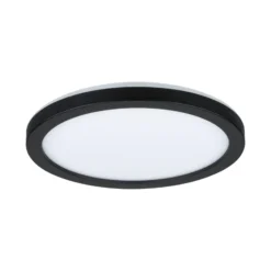 Paulmann Atria Shine Panel on/off negro 830 Ø19cm