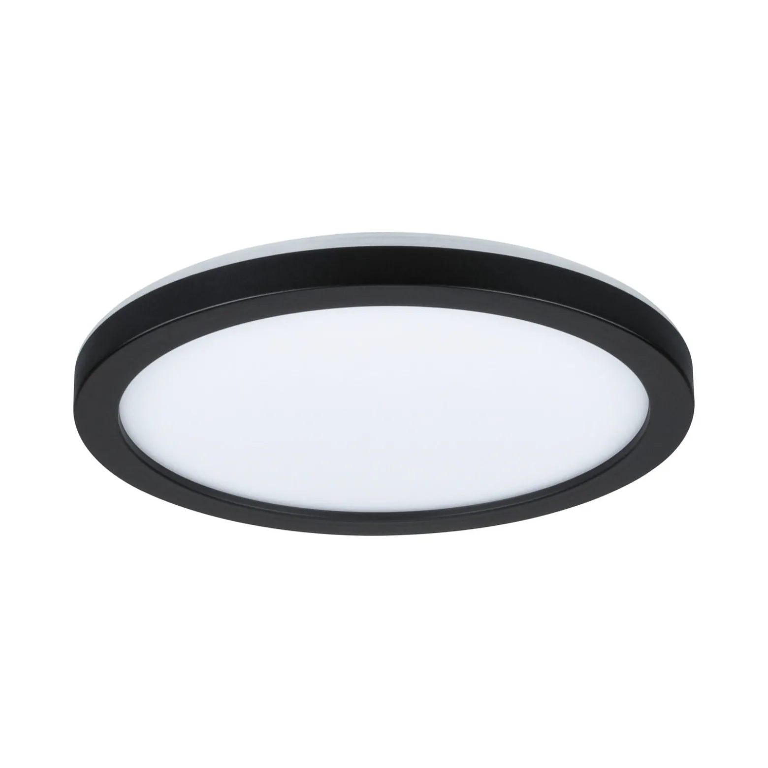 Paulmann Atria Shine Panel on/off negro 830 Ø19cm