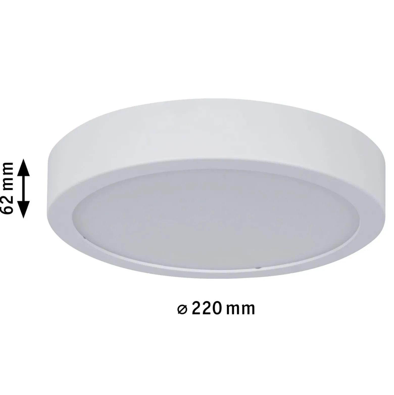 Paulmann Aviar plafón LED Ø 22cm blanco 4.000K