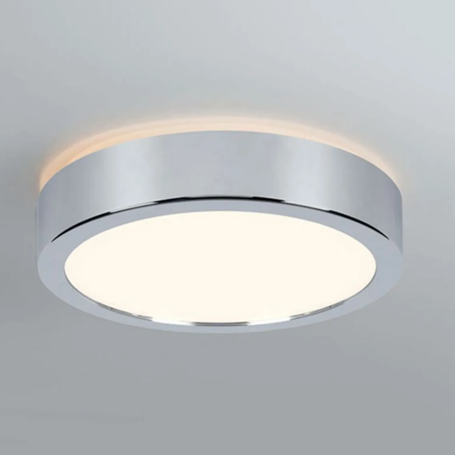 Paulmann Aviar plafón LED Ø 22cm cromo 3.000K