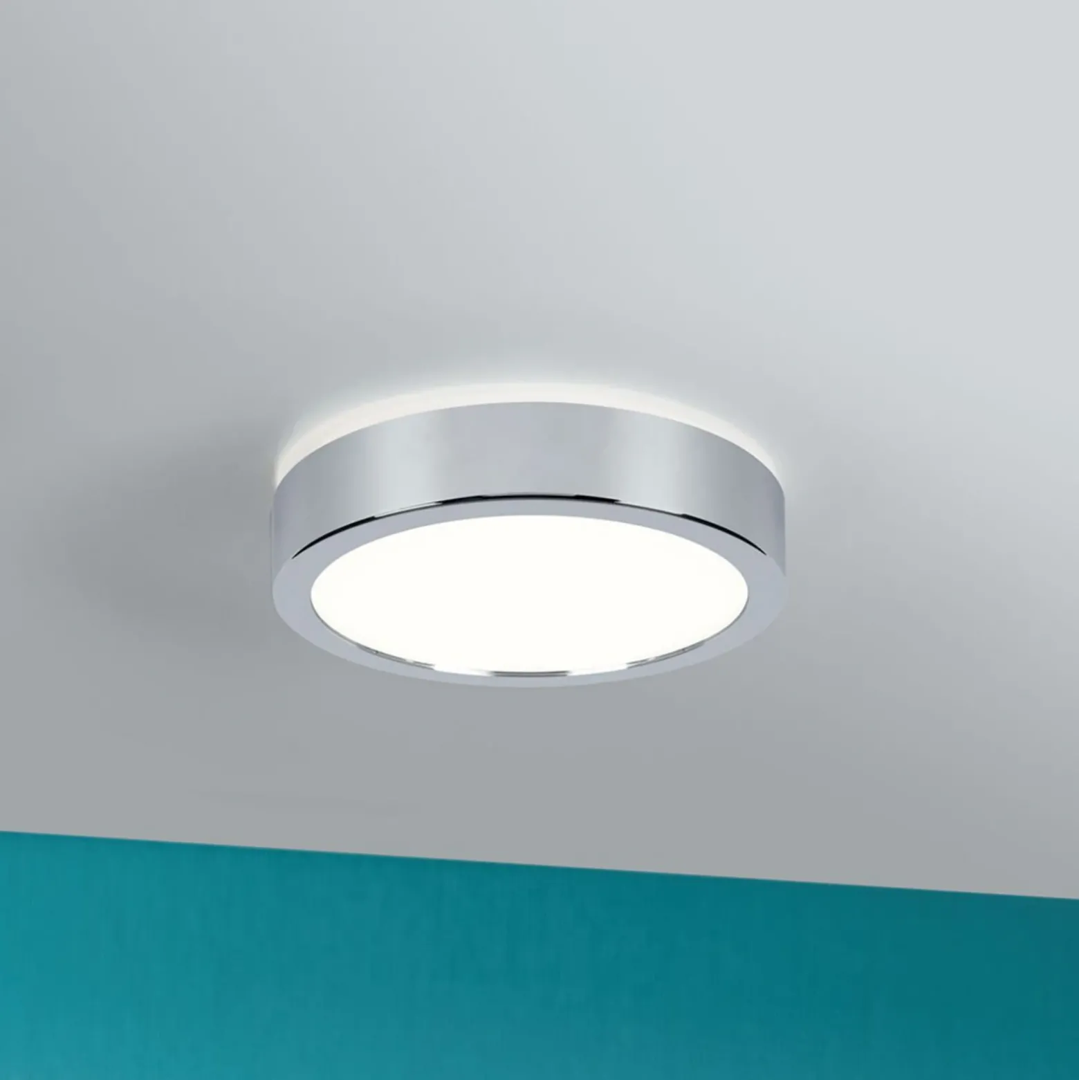 Paulmann Aviar plafón LED Ø 22cm cromo 4.000K