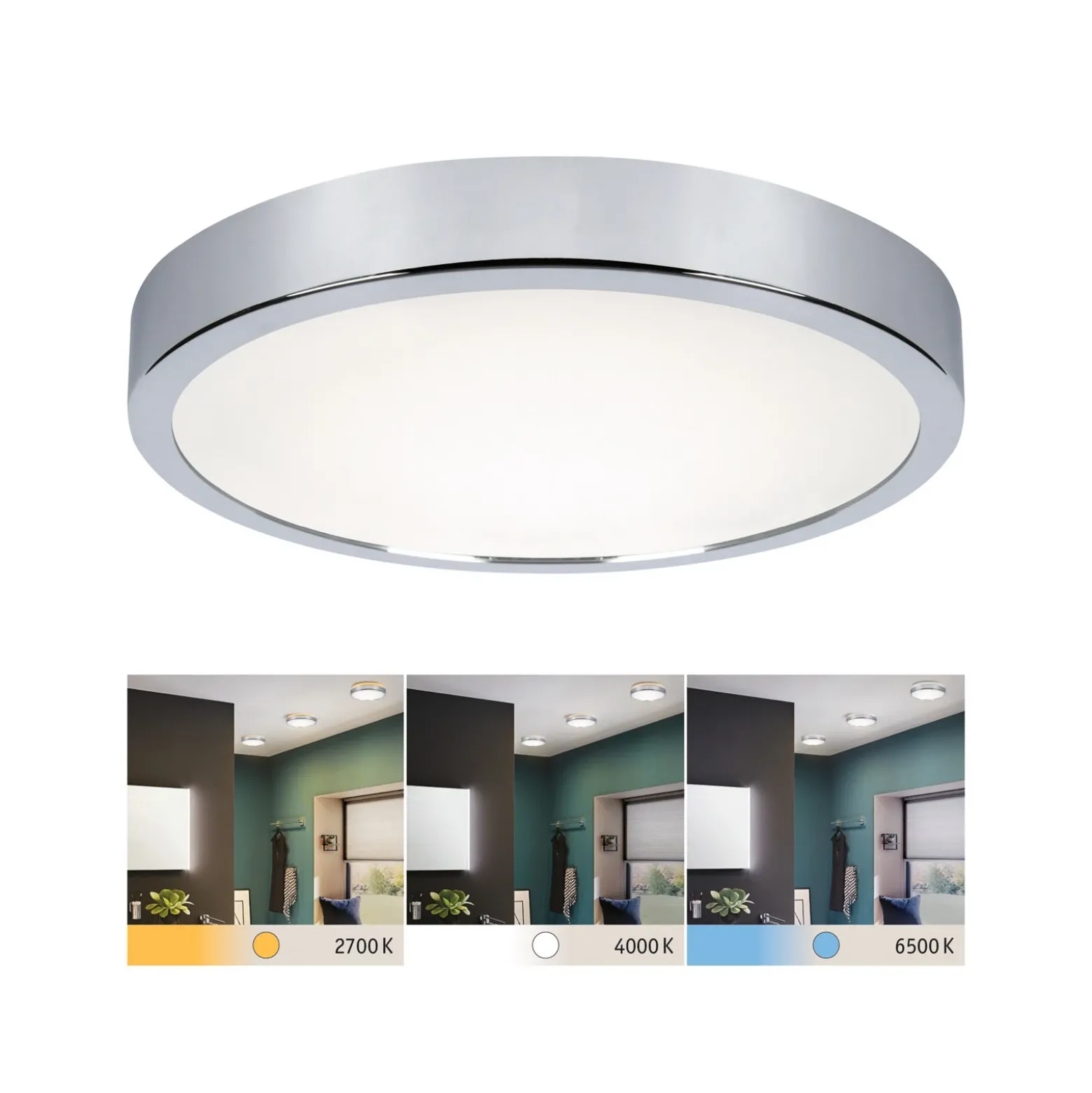 Paulmann Aviar plafón LED WhiteSwitch Ø 30cm