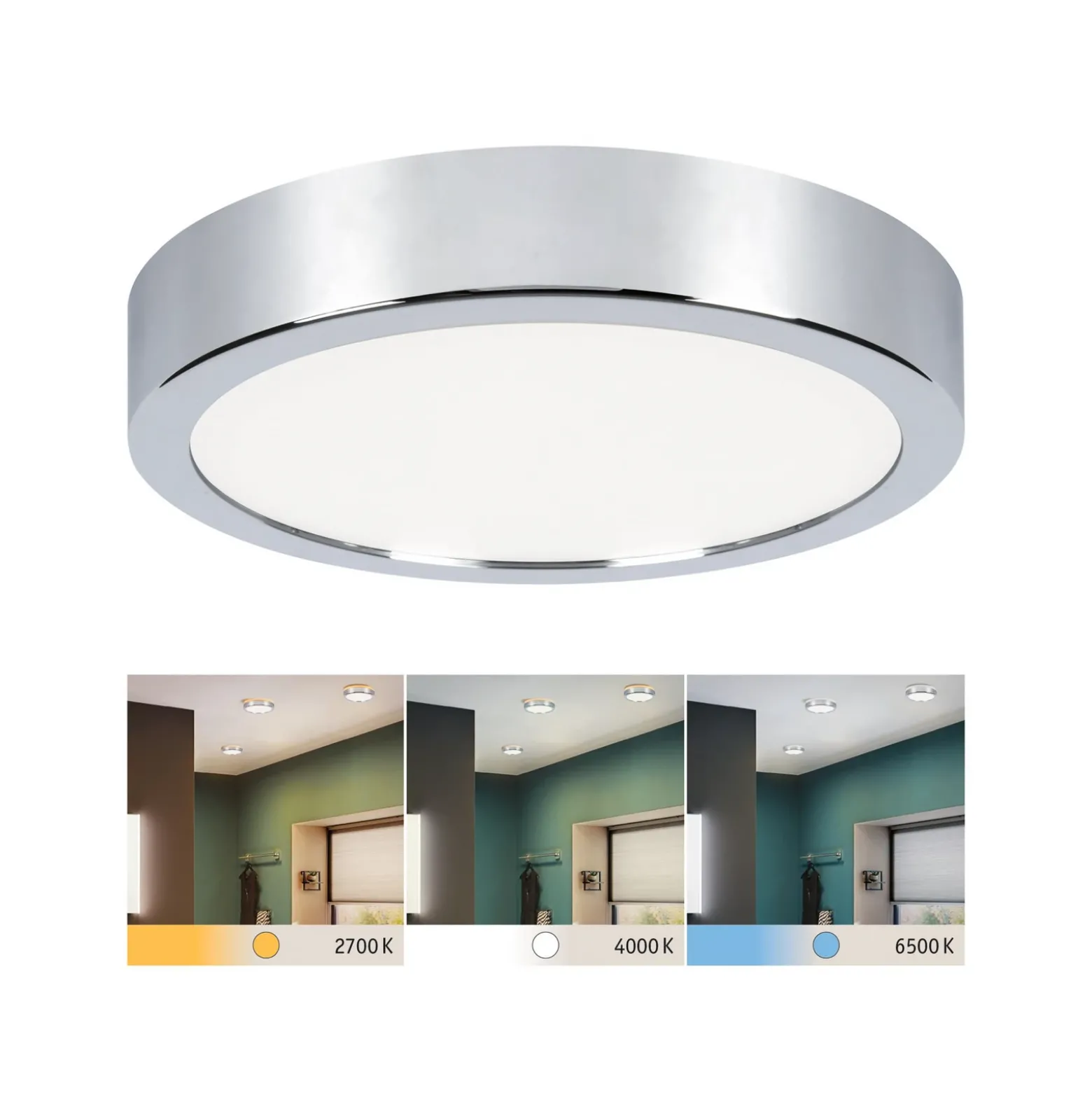 Paulmann Aviar plafón LED WhiteSwitch Ø 22cm