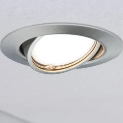 Paulmann Base empotrado LED 3 ud 3 step dim hierro