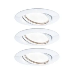 Paulmann Base foco LED 3 ud 3 step dim blanco