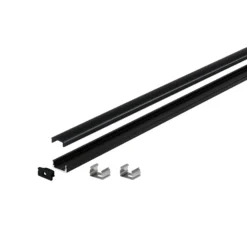 Paulmann Base Profil, negro, negro, 1m