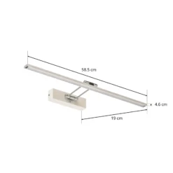 Paulmann Beam Sixty lámpara LED de cuadros blanco