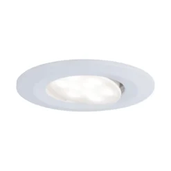 Paulmann Calla, blanco, atenuable y orientable, 4000 K, 9 cm, juego de 10