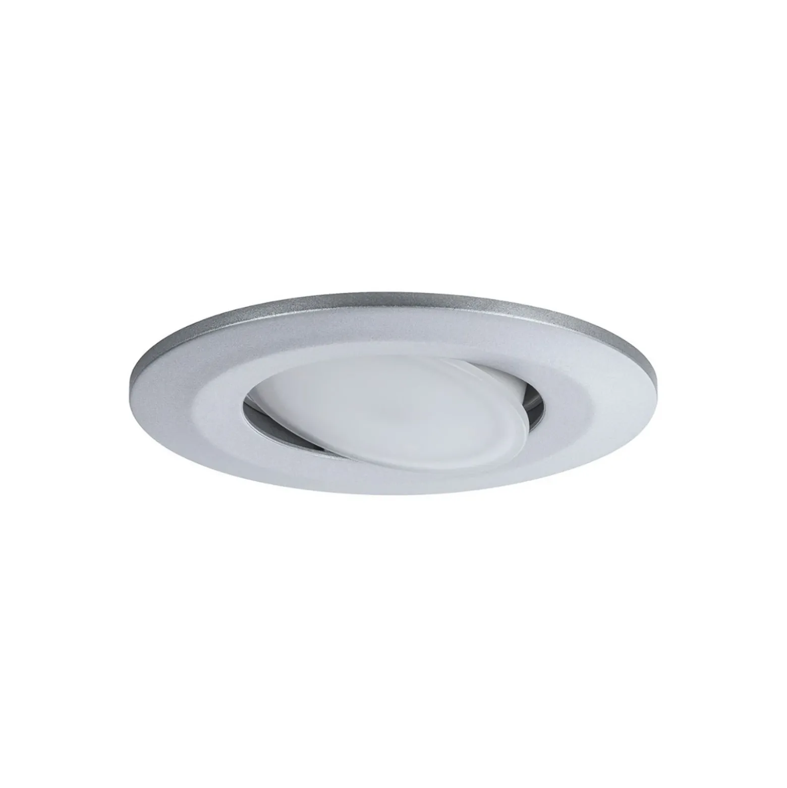 Paulmann Calla, cromada, atenuable y orientable, 4000 K, Ø 9 cm, paquete de 10