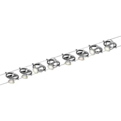 Paulmann Cardan sobre cable 8 cromo mate/cromo