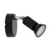 Paulmann Carolina aplique, antracita, IP44
