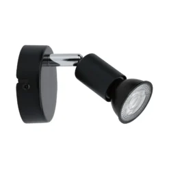 Paulmann Carolina aplique, antracita, IP44