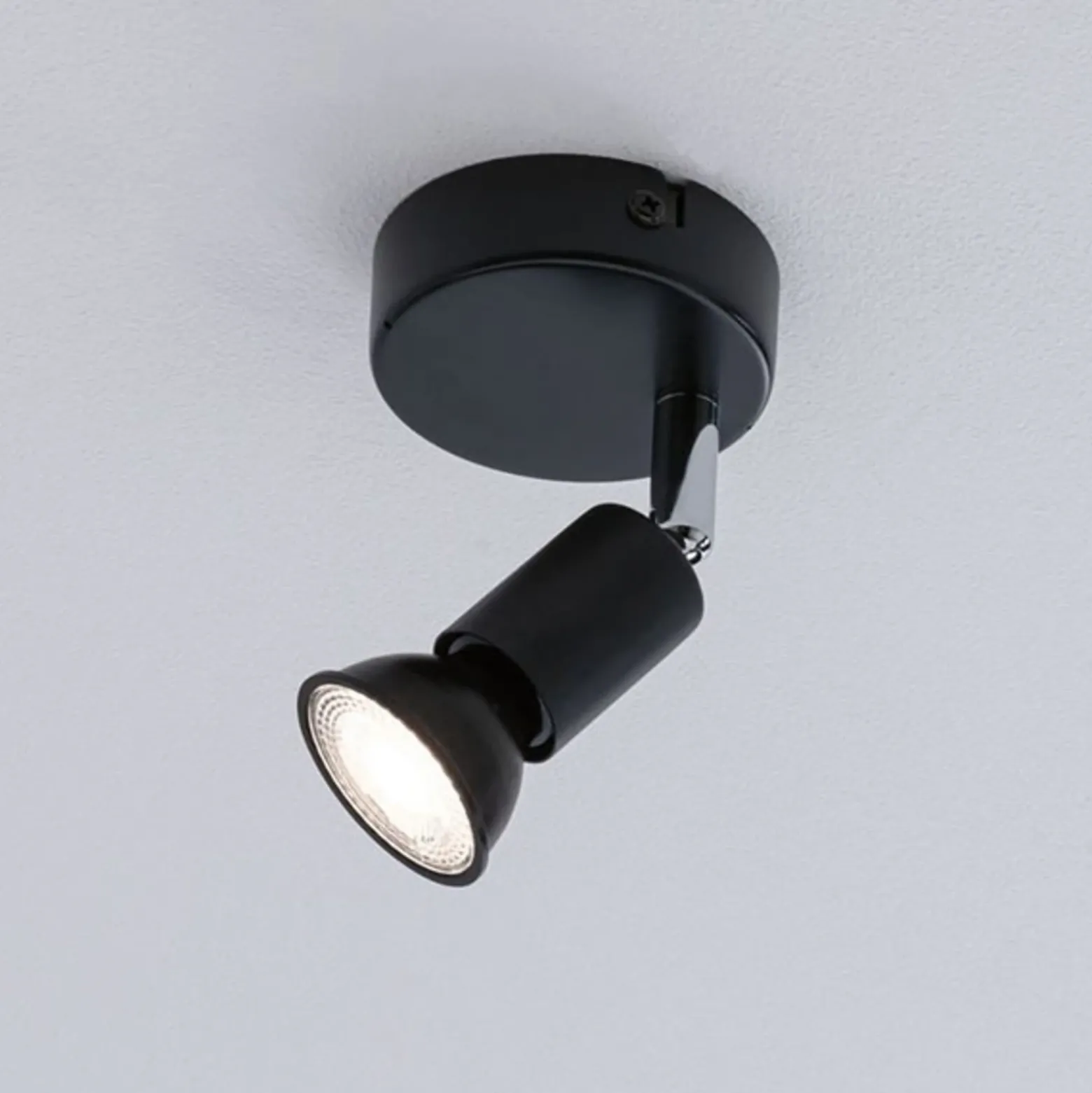 Paulmann Carolina aplique, antracita, IP44