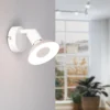 Paulmann Carolina foco de pared blanco, 1 luz