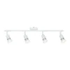 Paulmann Carolina foco de techo, blanco 4 luces