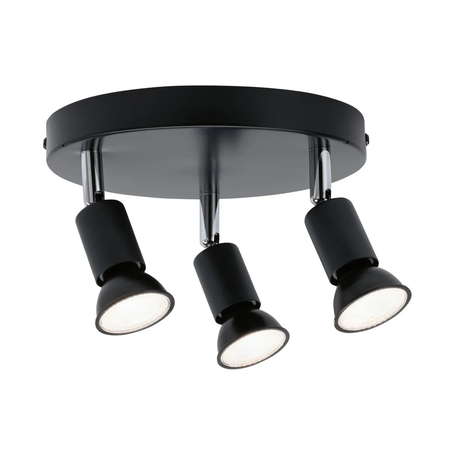 Paulmann Carolina foco de techo, 3 luces IP44