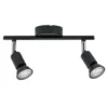 Paulmann Carolina foco de techo, 2 luces IP44