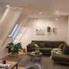 Paulmann Circle sobre cable LED 5 luces cromo mate