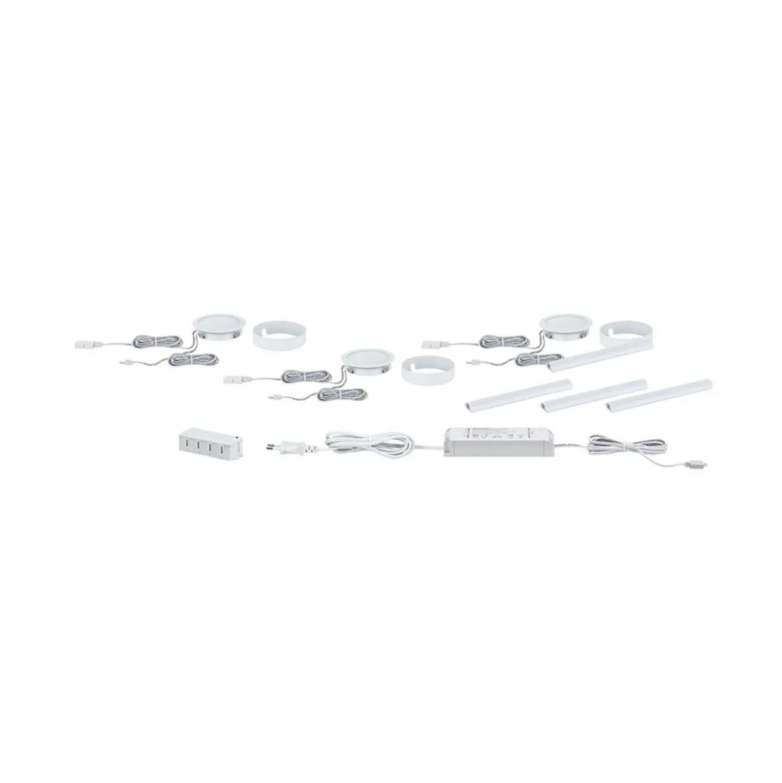 Paulmann Clever Connect Disc de muebles, set de 3