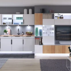 Paulmann Clever Connect Pola de muebles, cromo