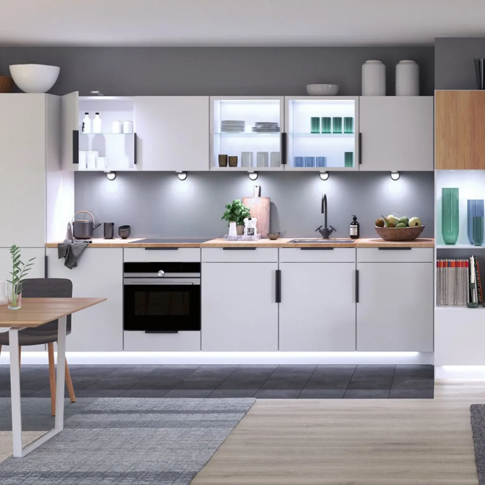 Paulmann Clever Connect Trigo de muebles, blanco