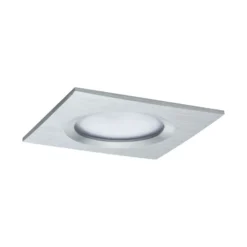 Paulmann Coin Slim empotrado LED 3 ud angular alu