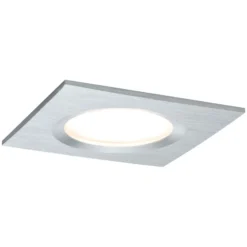 Paulmann Coin Slim empotrado LED 3 ud angular alu