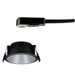 Paulmann Cole Foco GU10, negro/plata