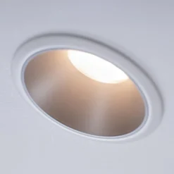 Paulmann Cole Foco LED plateado-blanco, juego de 3