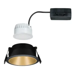 Paulmann Cole spotlight LED, dorado-negro
