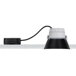 Paulmann Cole spotlight LED, negro-blanco, set 3
