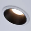 Paulmann Cole spotlight LED, negro-blanco