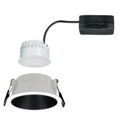 Paulmann Cole spotlight LED, negro-blanco