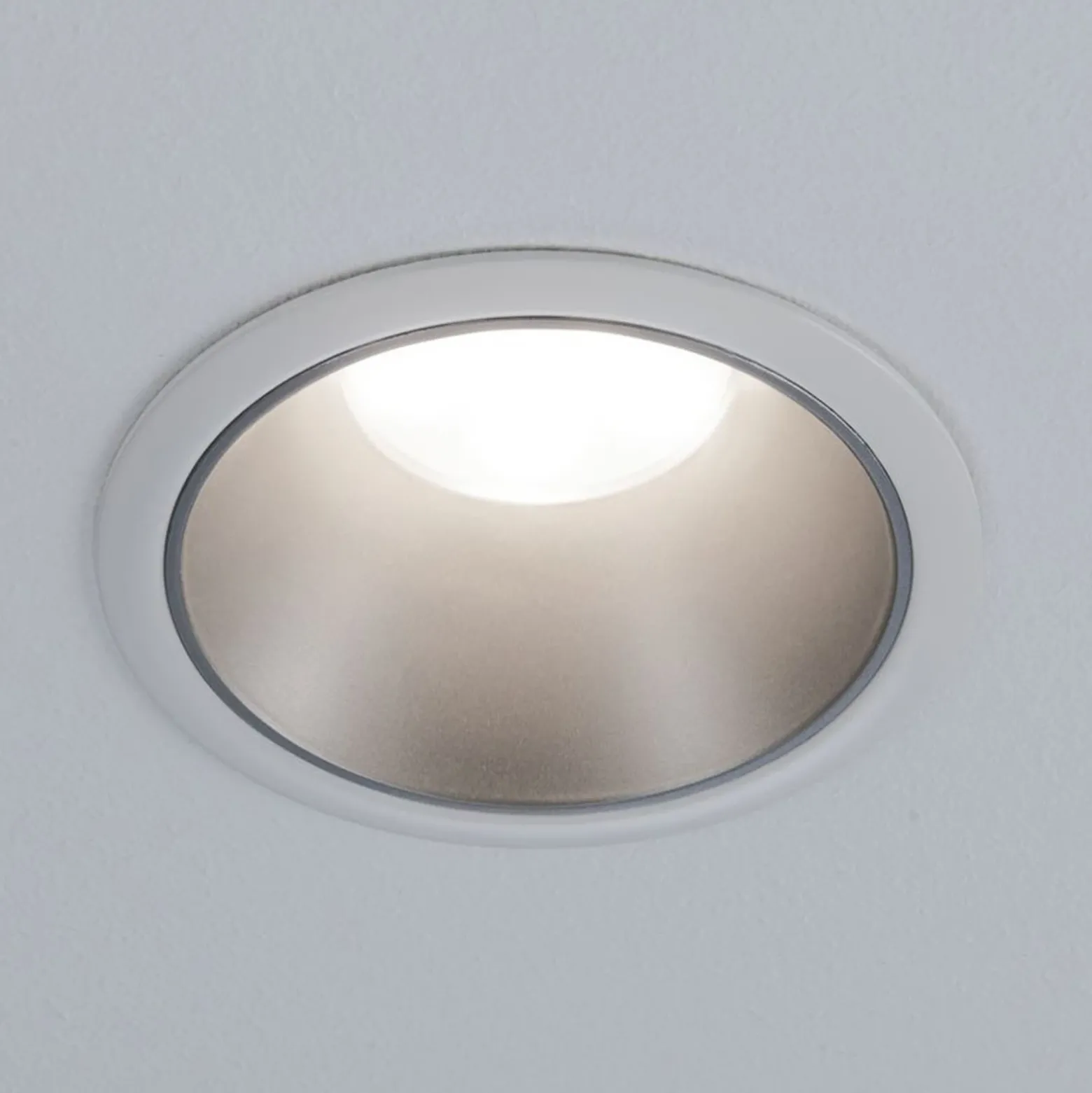 Paulmann Cole spotlight LED, plata-blanco