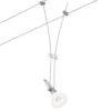 Paulmann Comet foco iluminación sobre cable, cromo
