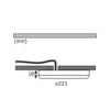 Paulmann Cover it panel LED 4.000 K 22,5cm