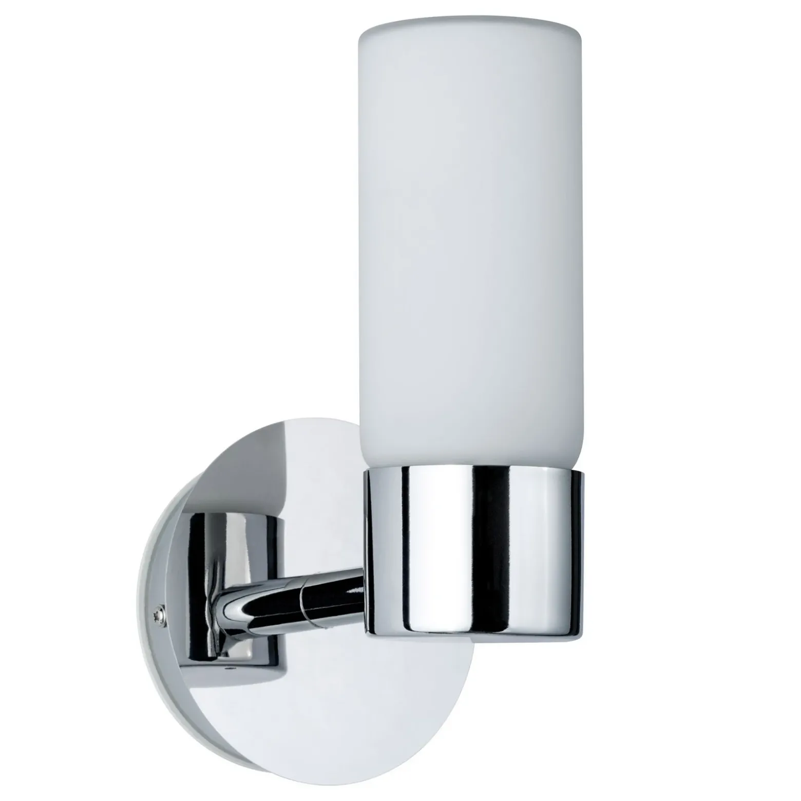 Paulmann Eleon aplique IP44 cromo/opalino 1 luz
