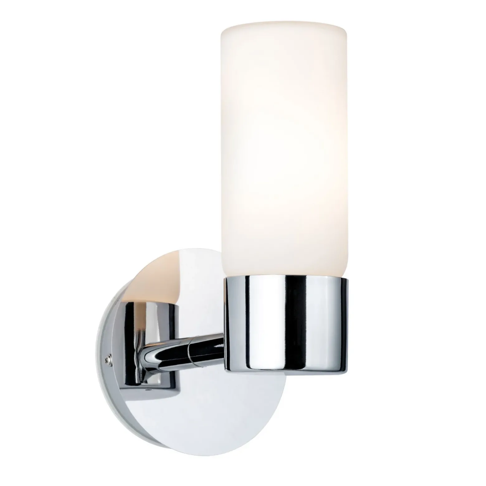 Paulmann Eleon aplique IP44 cromo/opalino 1 luz